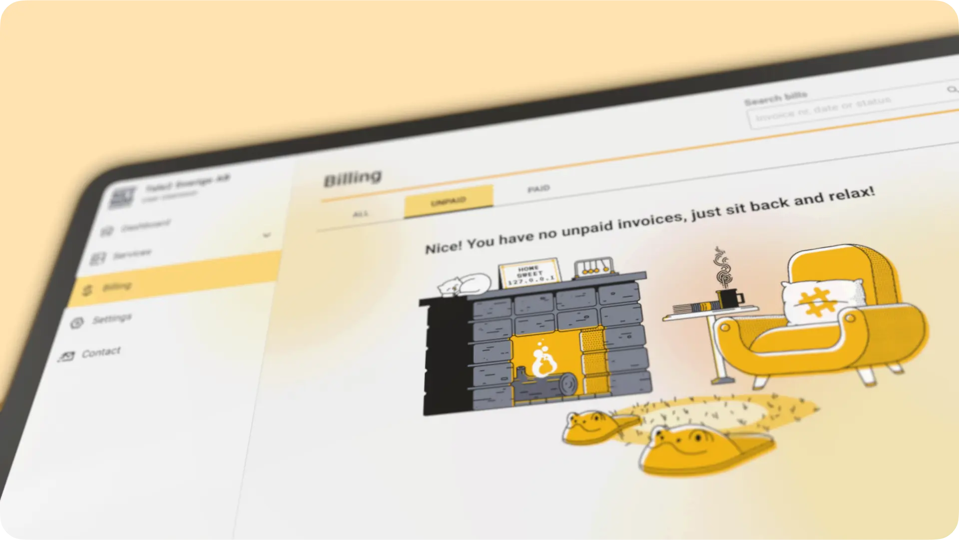 Illustration som visar en inspelning av användarbeteende på webbplatsen med verktyget Hotjar